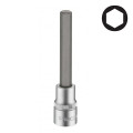 Головка 1/2" з насадкою Hex 19мм L- 100мм Forsage F-34410019