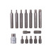 Набір біт 15пр. 1/2" Torx з бітотримачем (T20, T25, T30, T40, T45, T50, T55; L-75мм)