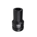 Головка ударная глубокая 1'' 6-гранная 22мм Forcekraft FK-48510022