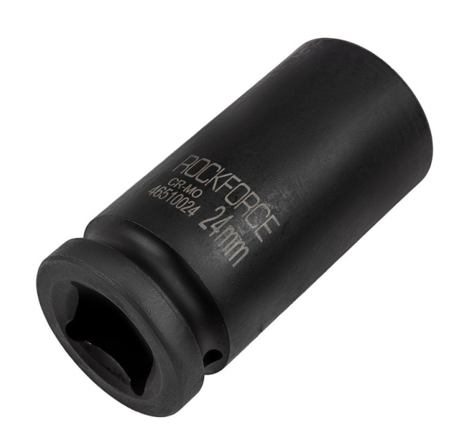 Головка ударная глубокая 3/4" 6-гранная 24мм ROCKFORCE RF-46510024