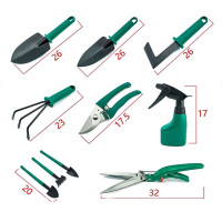 Набір садового інструменту 11 предметів WMC TOOLS TG2109010-A