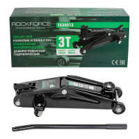 Домкрат подкатной 3т (h min 135мм, h max 380мм) ROCKFORCE RF-T830013