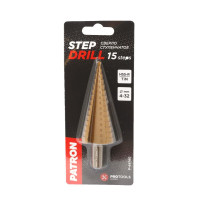 Свердло ступінчате  HSS 4241 (4-32мм), в блістері