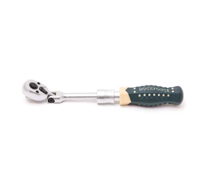 Тріскачка 1/4 "(72зуб.) шарнірна телескопічна ROCKFORCE RF-802223