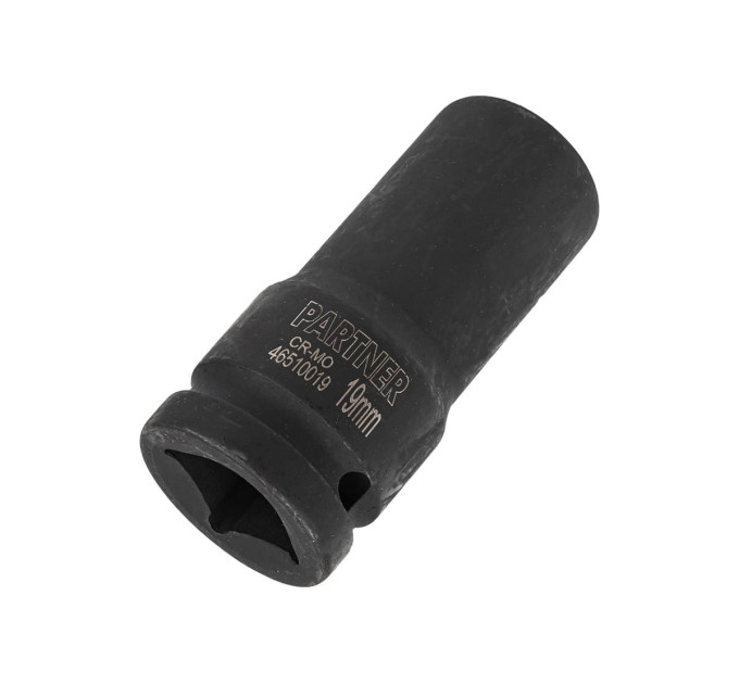 Головка ударная шестигранная глубокая 19мм, 3/4" Partner PA-46510019