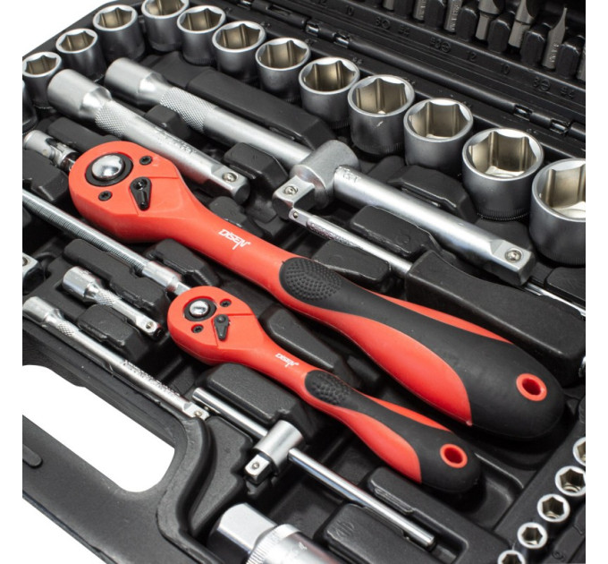 Набор инструментов 94пр. 1/2", 1/4" (6гр.) (4-32мм)