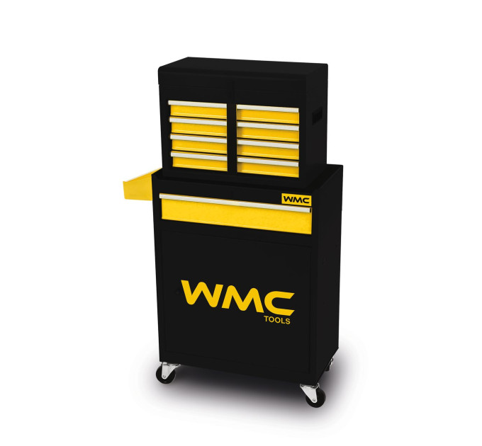 Тележка инструментальная с набором инструментов 253пр(700х600х290мм) WT-WMC253