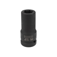 Головка ударная шестигранная глубокая 19мм, 3/4" Partner PA-46510019