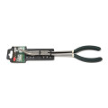Довгогубці вигнуті з подовженим руків'ям 45гр. CR-V 11"-275мм, на пластиковому тримачі