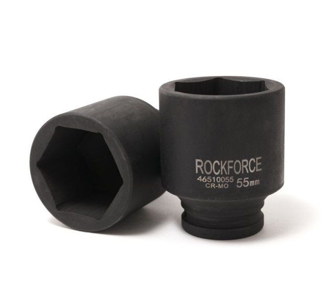 Головка ударная глубокая 3/4", 38мм (6гр.) ROCKFORCE RF-46510038