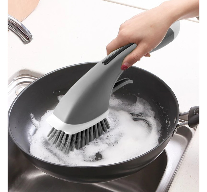 Щетка для уборки с дозатором 150мл WMC-brush-2