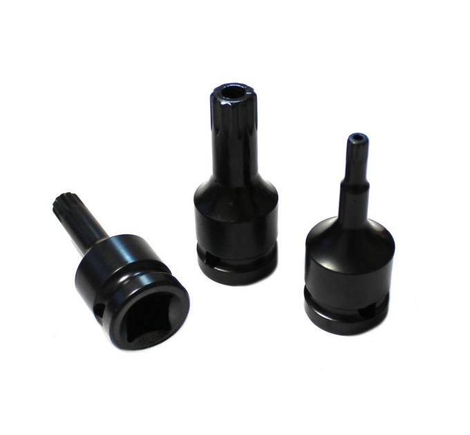 Головка-бита SPLINE ударная M14 с отверстием, 1/2"