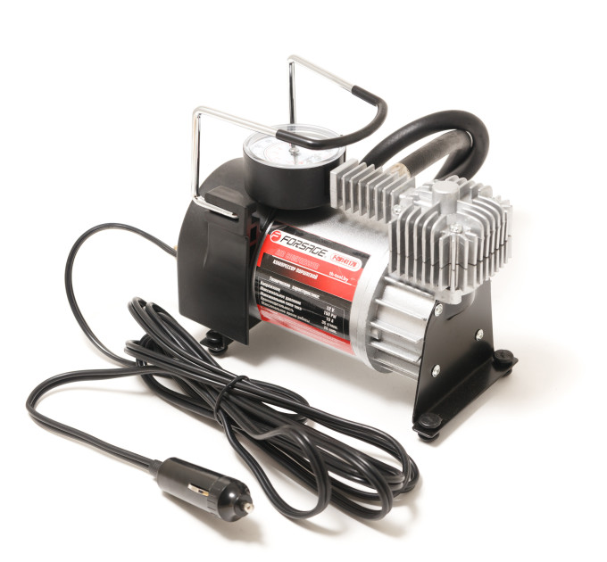 Компресор автомобільний 12V, тиск повітря 150 psi, продуктивність 35 л / хв