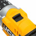 Дрель-шуруповерт аккумуляторный (JCB-18CD-BE) 18V, max 45Nm в комплекте с зарядным устройством (JCB-18VFC-E) 2.4A и аккумуляторной батареей (JCB-20LI-E) 2.0AH JCB-18CD-2XB-E