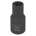 Головка-экстрактор для поврежденных болтов/гаек 12мм*50мм 1/2" ROCKFORCE RF-90612