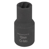 Головка-экстрактор для поврежденных болтов/гаек 12мм*50мм 1/2" ROCKFORCE RF-90612