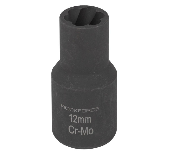 Головка-экстрактор для поврежденных болтов/гаек 12мм*50мм 1/2" ROCKFORCE RF-90612