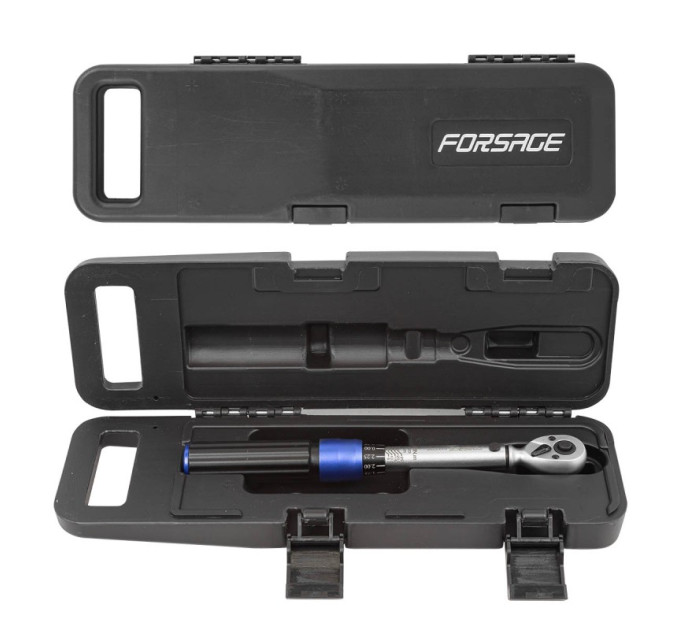 Ключ динамометрический 3/8" с быстрой фиксацией "Premium" 5-25Нм Forsage F-6473295