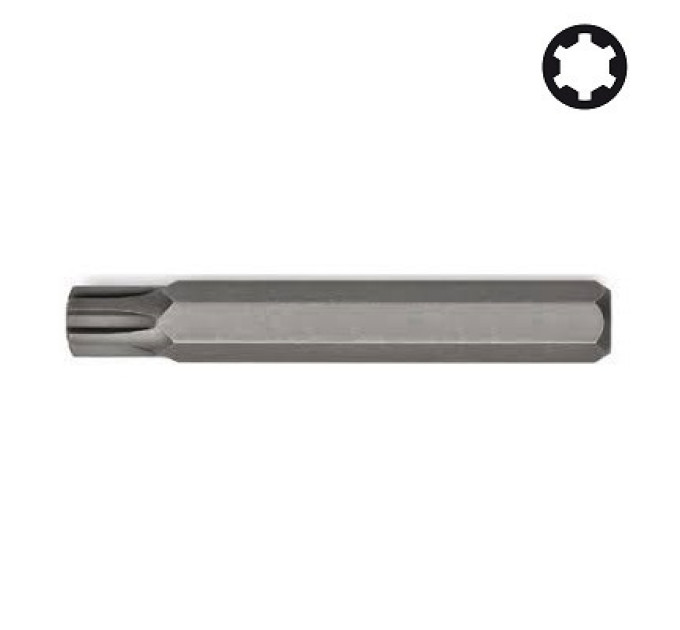 Біта 6-гранна RIBE M8х75ммL, 10мм Forsage F-1797508