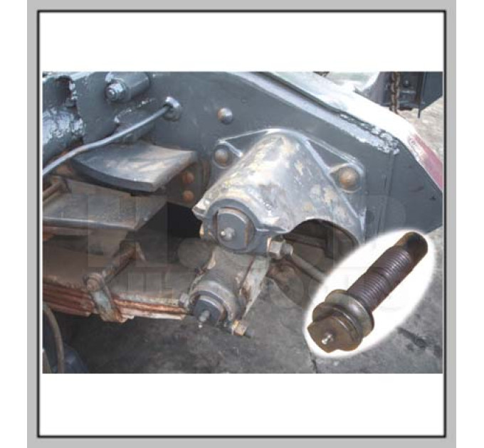 Спецключ для выкручивания пальца рессоры Scania (3/4", 34х46мм) HCB AUTO TOOLS B1050-5