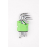 Набір ключів TORX Г-подібних, 9пр.(Т10,15,20,25,27,30,40,45,50) P010K