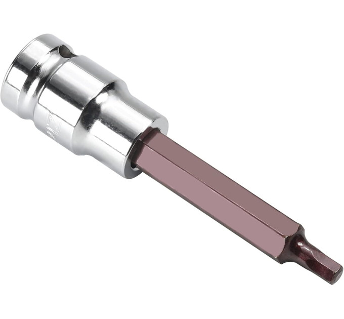 Головка 1/2" с насадкой Hex 5мм L-100мм Forsage F-34410005 Premium