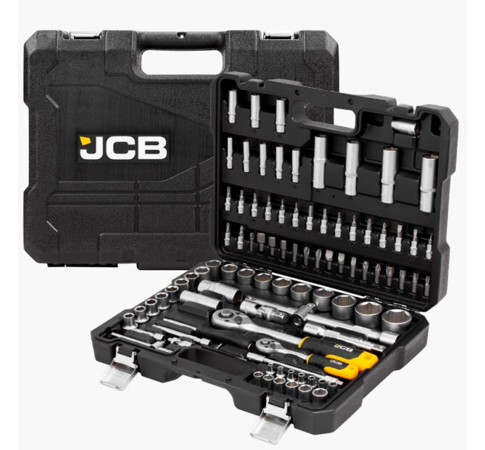 Набор инструментов 94пр.1/4'', 1/2'' (6гр.) (4-32мм) JCB-4941-5