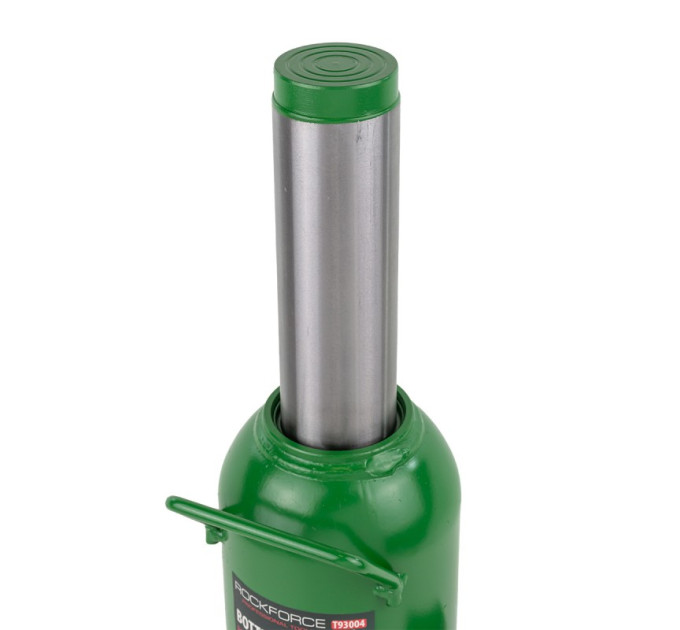Домкрат пляшковий 30т (255-423мм) ROCKFORCE RF-T93004