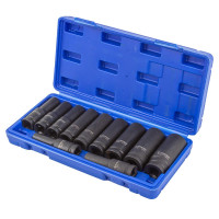 Набор ударных головок 11пр. 1/2" 6-гранная (10-24мм) Forsage F-4117-5MPB