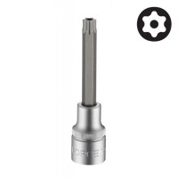 Головка 1/2" с насадкой Torx T25H с отверстием L-100мм ROCKFORCE RF-34710025