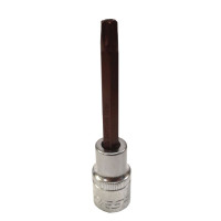 Головка-бита TORX Premium T80 с отверстием 1/2 (L-100мм) Forsage F-34710080