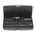 Набір біт 31пр. 1/4" з бітотримачем (Phillips: PH0, PH3; Slotted: SL4, SL6.5; Pozidriv: PZ1, PZ3; Torx: T40, T5; HEX: H3, H6 мм )
