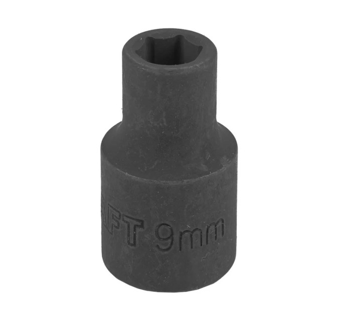 Головка ударная 1/2" 6-гранная 9мм FORCEKRAFT FK-44509