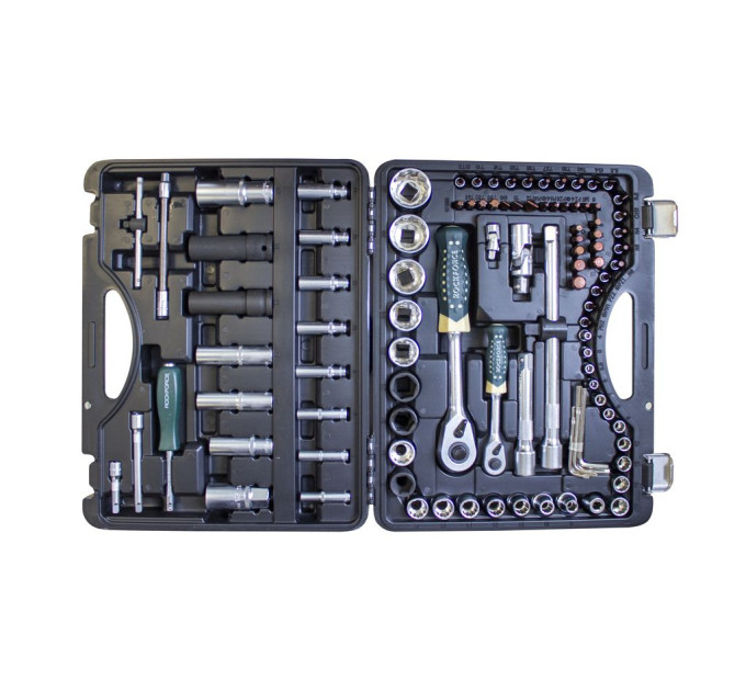 Набор инструментов 94+6пр. 1/4", 1/2" (12гр.) ROCKFORCE RF-4941-9 Premium