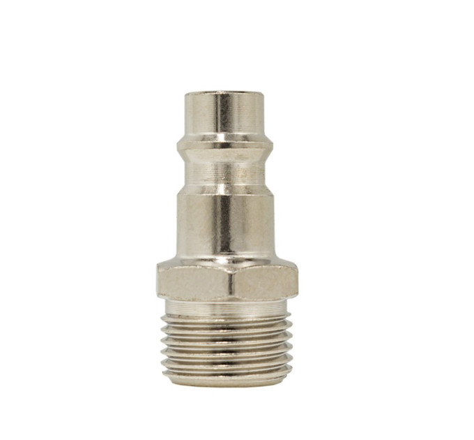 Штуцер для быстроразъема пневматического, наружная резьба 1/2" FORCEKRAFT FK-SE2-4PM
