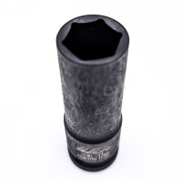 Головка ударная тонкостенная 1/2" 17 мм, 6гр, L=85мм для колесных гаек JBC-4458517TH