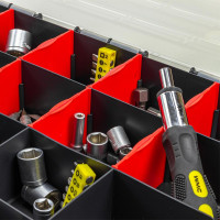 Органайзер WMC TOOLS пластмассовый 470x373x80мм с переставными перегородками WT-PX03