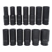 Набір головок ударних глибоких 13пр., 1/2 "(10, 12-15, 17, 19, 21, 22, 24, 27, 30, 32мм), на пластик