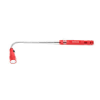 Фонарь телескопический с магнитом 3LED (L: 220-845мм) Forsage F-686ML3