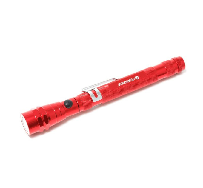 Фонарь телескопический с магнитом 3LED (L: 220-845мм) Forsage F-686ML3