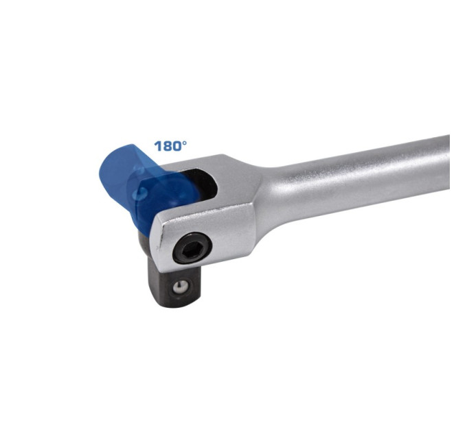 Вороток 1/2'' 430мм шарнирный с накаткой ROCKFORCE RF-8014430