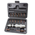 Отвертка ударно поворотная с набором бит, 17пр. 1/2"(F)х5/16"(F) 5/16"(М)x1/2"(М)(PH2,3;PZ2,3;SL9,11мм;Torx 25,30,40,45,50;Hex 6,8,10ммх36мм)в кейсе Forsage