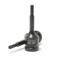 Головка 1/2" с насадкой Spline M8 с отверстием ударная ROCKFORCE RF-24807808T