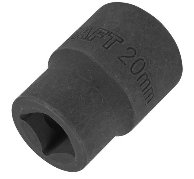 Головка ударная 1/2" 6-гранная 20мм FORCEKRAFT FK-44520