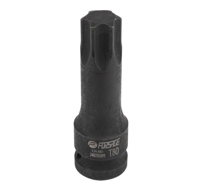 Головка-біта TORX ударна 1/2", T80 Forsage F-24607880MPB