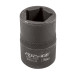 Головка ударная 1/2" 5-гранная 19мм. Forsage F-65019