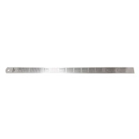Линейка металлическая измерительная с таблицей перевода 1000мм ROCKFORCE RF-5096P100