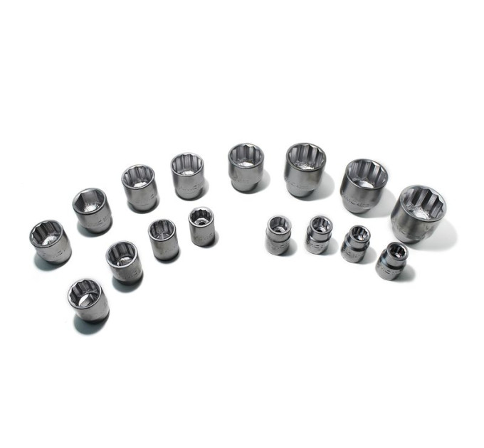 Набір інструментів 21пр 3/4 "(6гр) (17,19,21,22,24,27,30,32,34,36,36-12гр., 38,41,46,48,50мм)