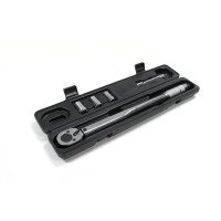 Ключ динамометрический 1/2" 40-210Нм + головки (17,19,21мм) и удлинитель (125мм) ROCKFORCE RF-6474470A