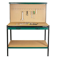 Верстат слюсарний металевий (1550х1200х600мм) Rockforce RF-01Y0320